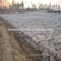 hot dipped galvanized stone gabion box / rock filled gabion baskets ( manufacturer)